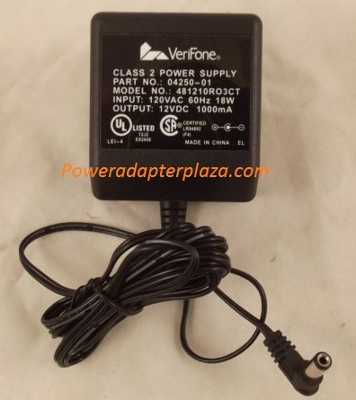 NEW 12V 1A Verifone 04250-01 AC Adapter NEW 12V 1A Verifone 04250-01 AC Adapter