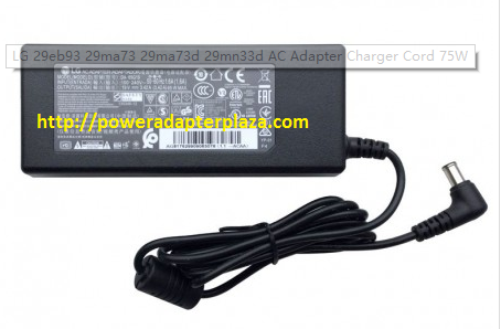 Brand New LG 75W FOR 29eb93 29ma73 29ma73d 29mn33d AC Adapter Charger Cord Brand New LG 75W FOR 29eb93 29ma73 29ma73d 29mn33d AC Adapter Charger Cord